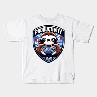 Funny sloth Kids T-Shirt